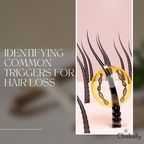 Identifying common triggers for hair loss