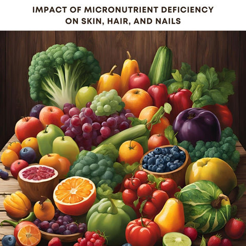 Impact of Micronutrient Deficiency on Skin, Hair, and Nails