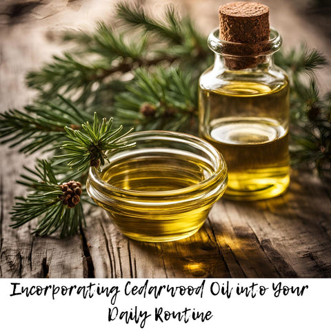 Incorporating Cedarwood Oil into Your Daily Routine
