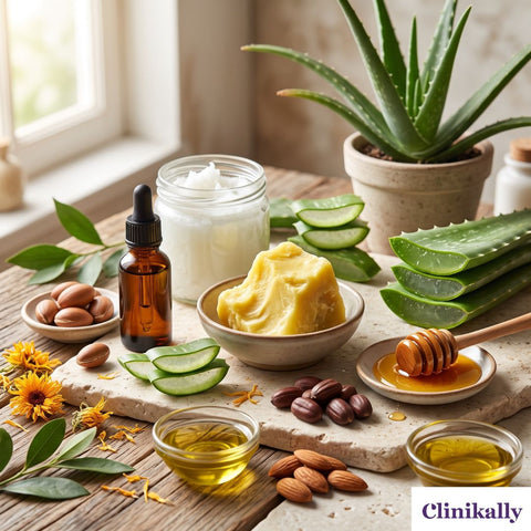 Natural moisturizing ingredients for dry hair conditioner