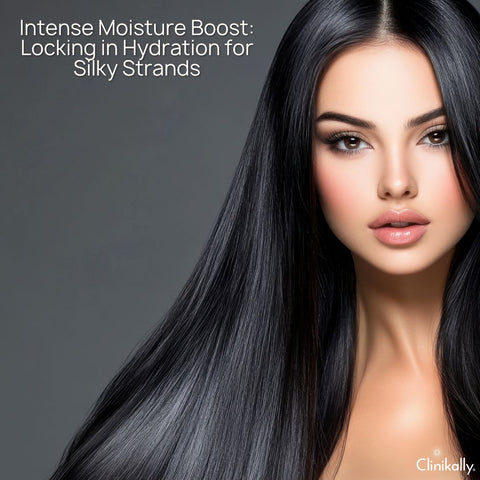 Intense Moisture Boost: Locking in Hydration for Silky Strands