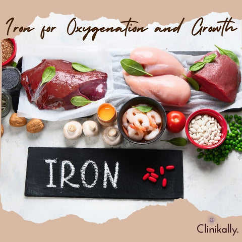 Iron for Oxygenation and Growth