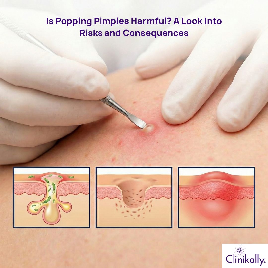 Risks and Consequences of Popping Pimples