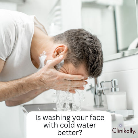 Is washing your face with cold water better?