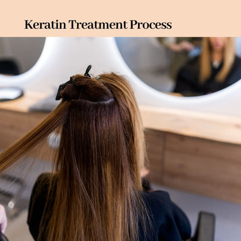 Keratin Treatment Process