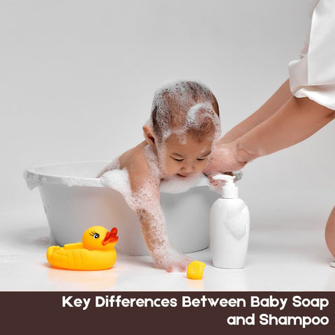 Key Differences Between Baby Soap and Shampoo