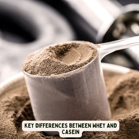 Key Differences Between Whey and Casein