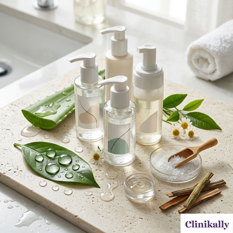 Key ingredients in face wash