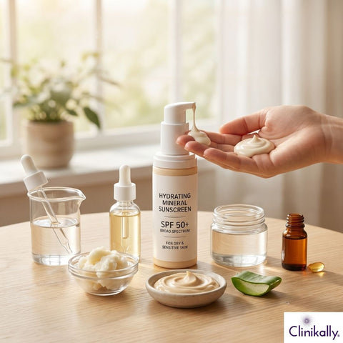 Key ingredients in tinted sunscreen