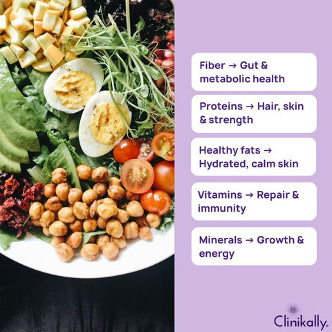List of key nutrients and their benefits
