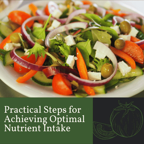 Practical Steps for Achieving Optimal Nutrient Intake