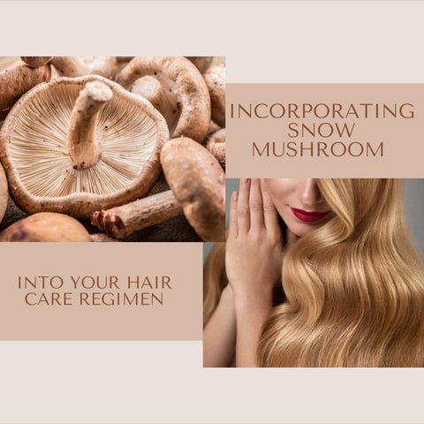 Incorporating Snow Mushroom into Your Hair Care Regimen
