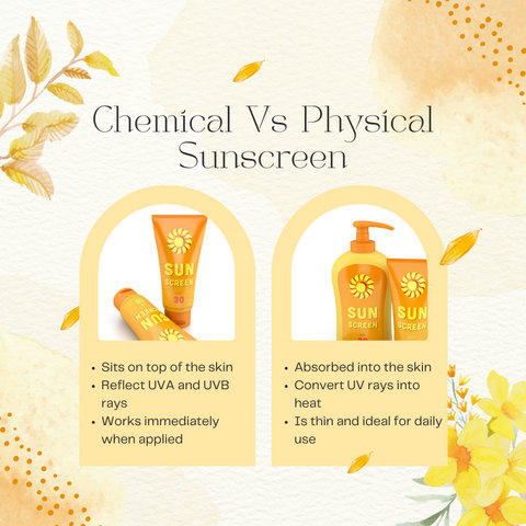 Understanding Physical and Chemical Sunscreens