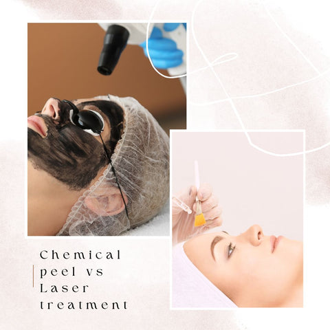 Chemical peel vs Laser treatment