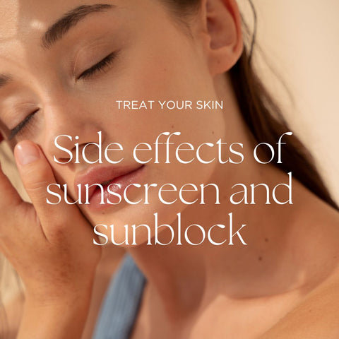 Side effects of sunscreen and sunblock