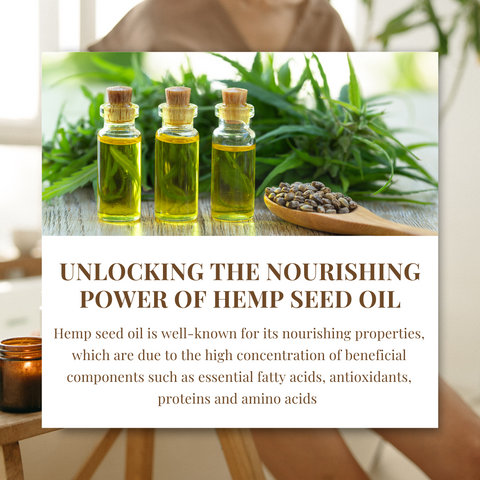 Unlocking the Nourishing Power of Hemp Seed Oil