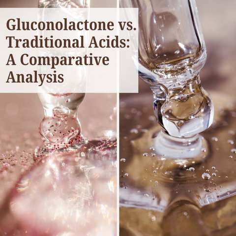 Gluconolactone vs. Traditional Acids: A Comparative Analysis