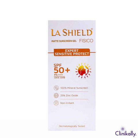 La Shield Fisico SPF 50 mineral sunscreen
