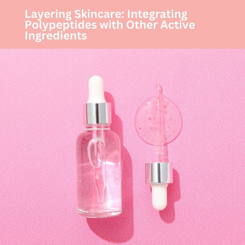 Layering Skincare: Integrating Polypeptides with Other Active Ingredients