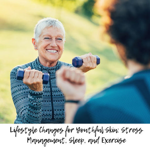 Lifestyle Changes for Youthful Skin: Stress Management, Sleep, and Exercise