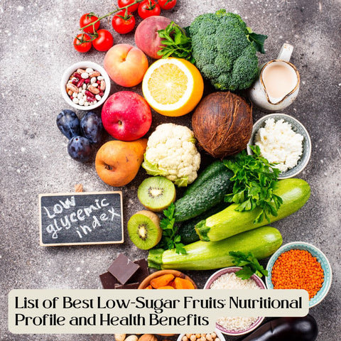 List of Best Low-Sugar Fruits: Nutritional Profile and Health Benefits
