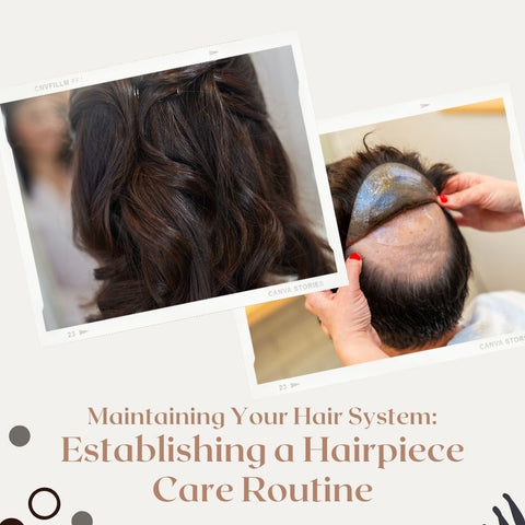Maintaining Your Hair System: Establishing a Hairpiece Care Routine