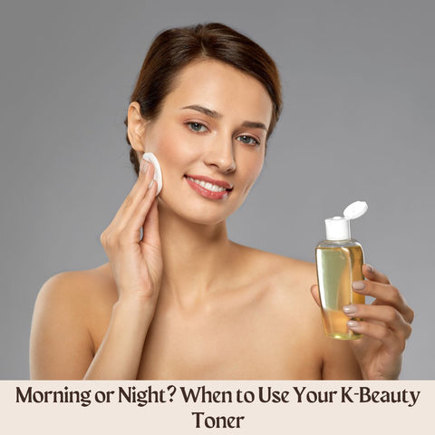 Morning or Night? When to Use Your K-Beauty Toner