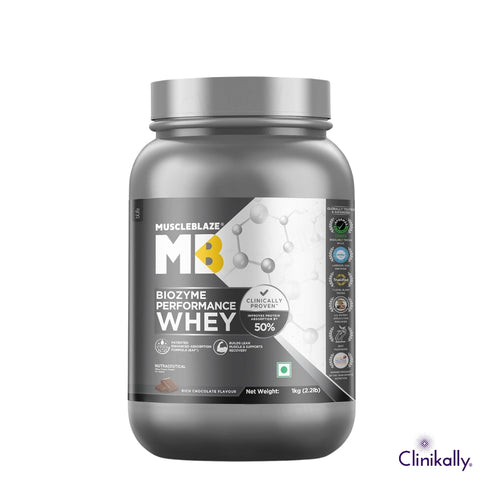 MuscleBlaze Biozyme Performance Whey Nutraceutical Powder