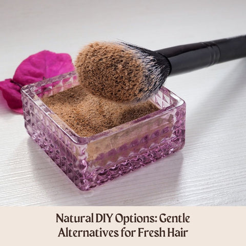 Natural DIY Options: Gentle Alternatives for Fresh Hair