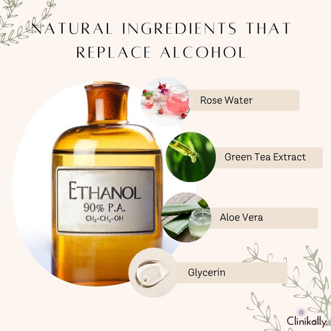 Natural Ingredients That Replace Alcohol