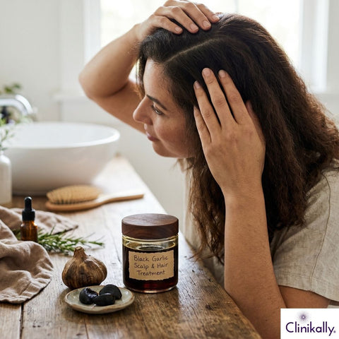 Natural Remedies: Black Garlic for Scalp and Hair Issues