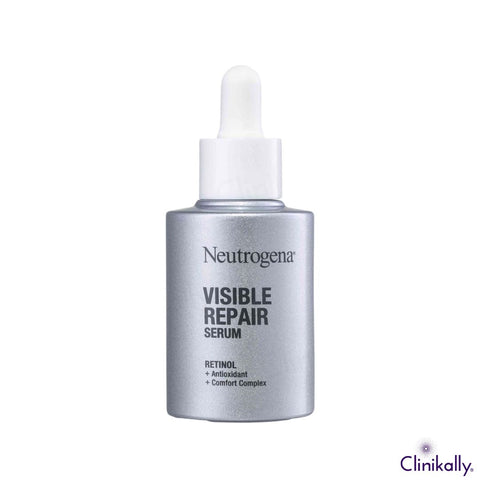 Neutrogena Visible Repair retinol serum bottle