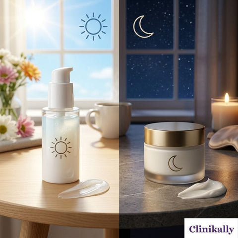 Day moisturiser and night cream comparison for oily skin