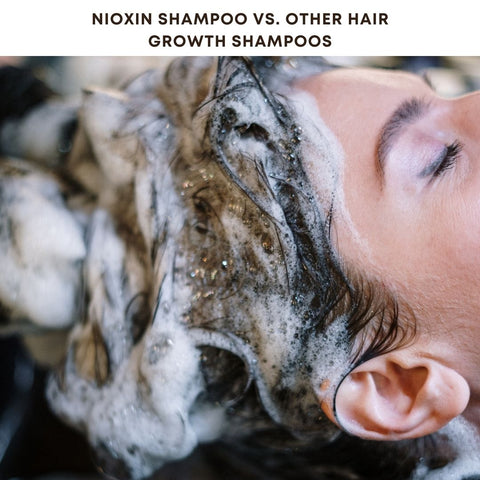Nioxin Shampoo vs. Other Hair Growth Shampoos