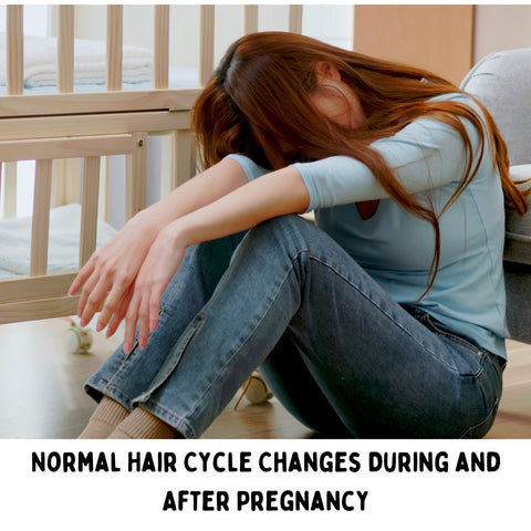 Normal Hair Cycle Changes During and After Pregnancy