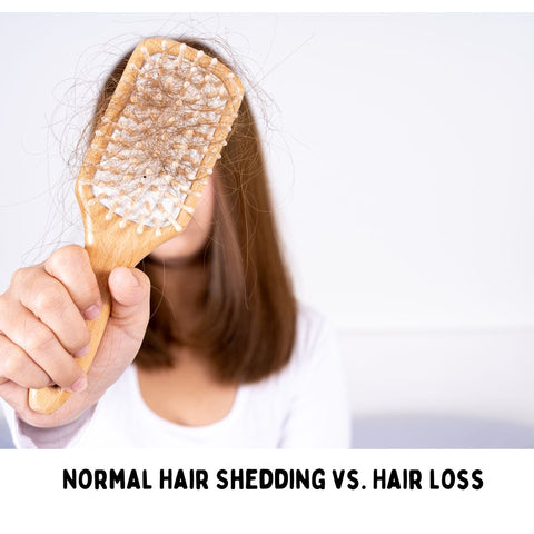 Normal Hair Shedding vs. Hair Loss