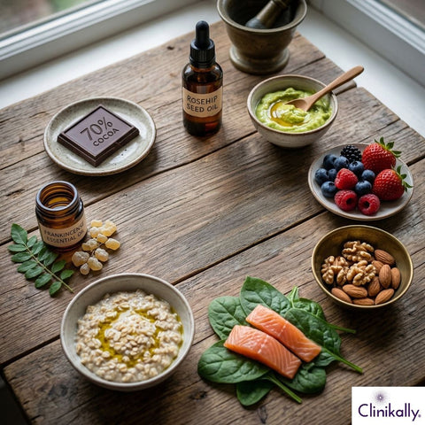 Natural anti-aging foods and ingredients
