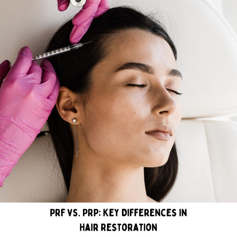 PRF vs. PRP: Key Differences in Hair Restoration