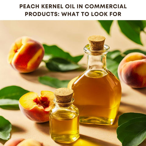 Peach Kernel Oil in Commercial Products: What to Look For