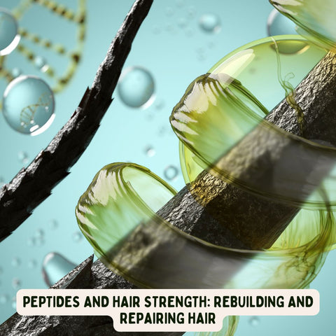 Peptides and Hair Strength: Rebuilding and Repairing Hair