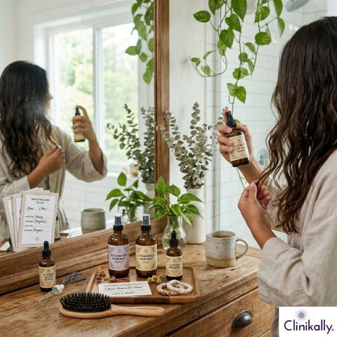 Haircare using flower water