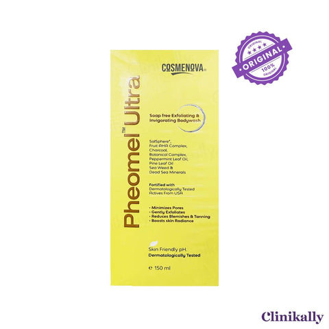 Pheomel Ultra Soap-Free Exfoliating & Invigorating Bodywash
