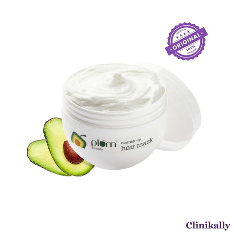 Plum Avocado Nourish-Up Hair Mask For Dry and Frizzy Hair