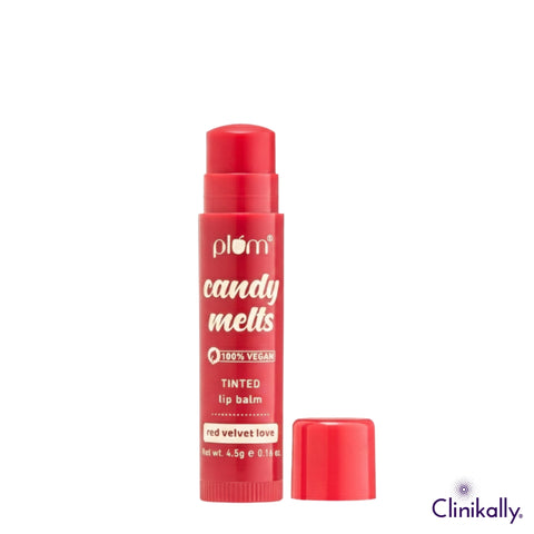 Plum Candy Melts Red Velvet Love Tinted Lip Balm