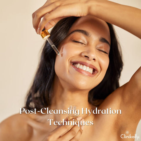 Post-Cleansing Hydration Techniques