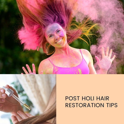 Post Holi Hair Restoration Tips