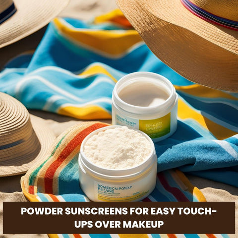Powder Sunscreens for Easy Touch-Ups Over Makeup