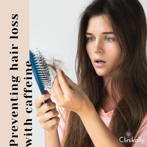 Preventing hair loss with caffeine
