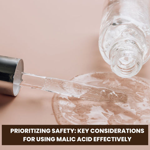 Prioritizing Safety: Key Considerations for Using Malic Acid Effectively