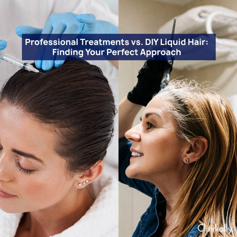 Professional Treatments vs. DIY Liquid Hair: Finding Your Perfect Approach